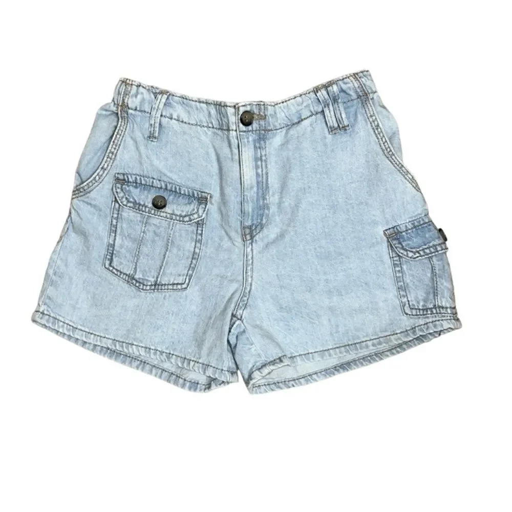 Zara Girls Blue & Coral Shorts Set(Size 11-12yrs)
